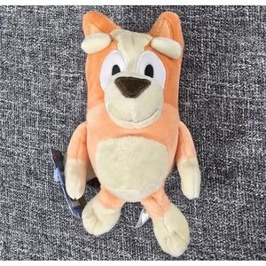 NWT Bluey Bingo Plush 8 Inch Stuffed Animal Moose Toys Orange White Dog